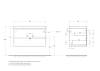 Тумба под раковину Cezares MOLVENO-90-2C-SO-LB Legno Bianco, 90x50x50 фото 2