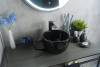Раковина Gid Creativo Nc9077 52230 черная глянцевая, 40x30x18 фото 3