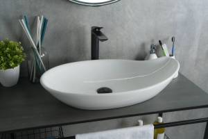 Раковина Gid Creativo N9052 51116 белая, 65x38x14