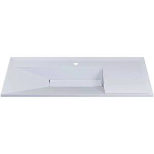 Раковина Uperwood Lotus 35490000001 100 см, белая глянцевая