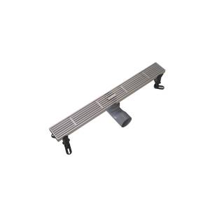 Душевой трап Knotlor Шторм SDRW0500LBS матовая сталь, 50 см