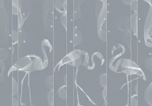 Фреска Ortograf Artline 34585 Linear flamingos Филиграна FM-F