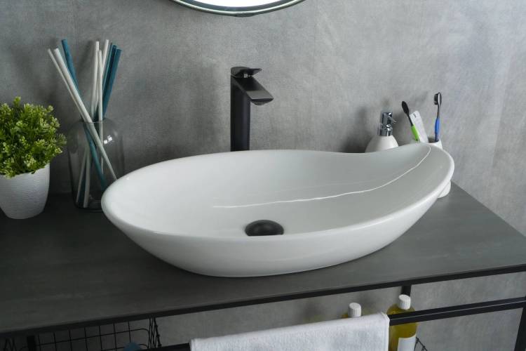 Раковина Gid Creativo N9052 51116 белая, 65x38x14