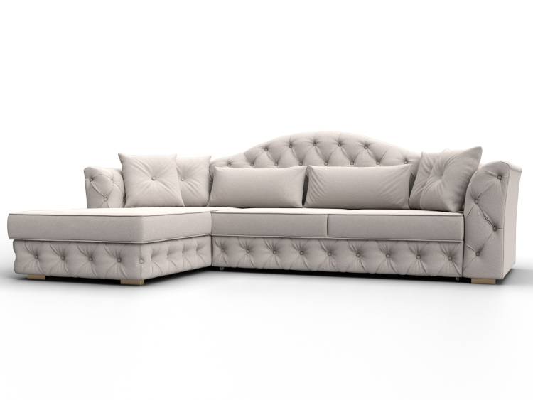 Диван угловой Лига Диванов Артис 128042L Бежевый