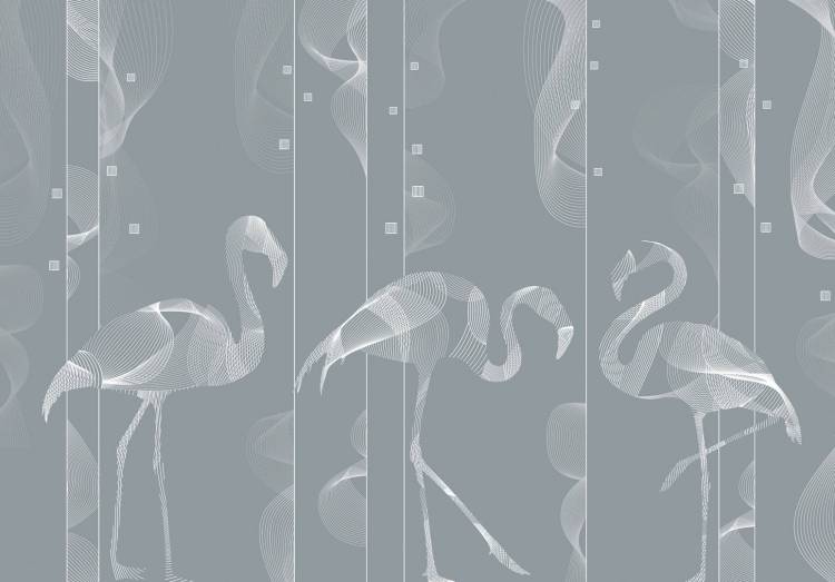 Фреска Ortograf Artline 34585 Linear flamingos Филиграна FM-F