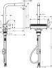 Смеситель для кухни Hansgrohe Aquno Select M81 73836000 хром фото 10