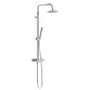 Душевая стойка Damixa Scandinavian Pure 936750000 с ТМС смесителем полкой, хром