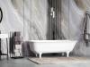 Ванна из искусственного камня Belux Саламанка ВС-1700 белая глянцевая фото 4