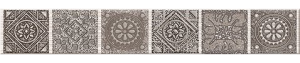 Бордюр Azori Grazia 585591001 Mocca Nefertiti 6.2x40.5