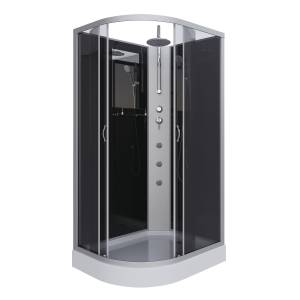 Душевая кабина Niagara Classic NG-3512-14RBKTG (1200x800x2100-2400) с низким поддоном (13см)