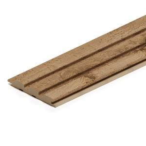 Панель стеновая реечная Stella Beats Light Пекан 270x11.9x1.6