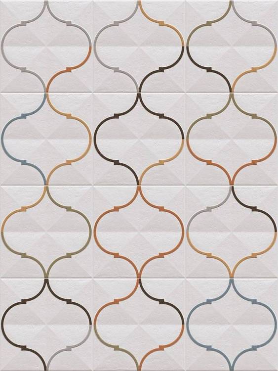 Декор Vives ETNIA Oromo Multicolor 20x20
