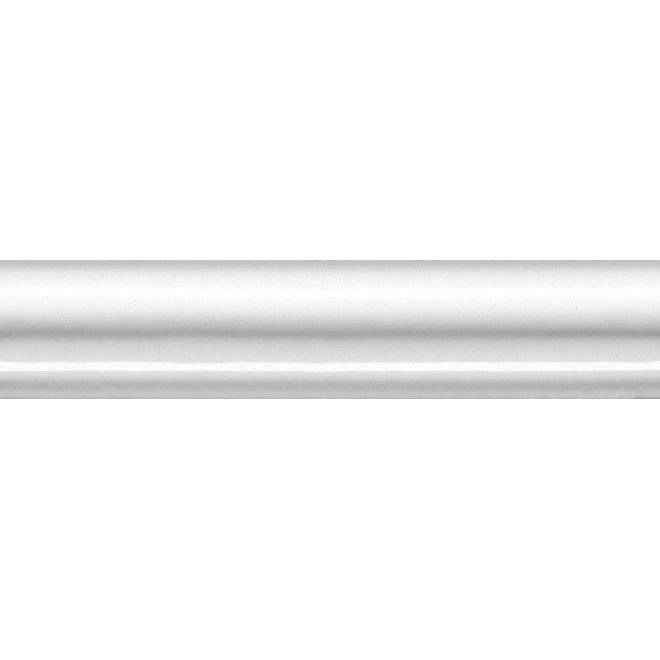 Бордюр Kerama Marazzi Авеллино BLD004 Багет Белый 3x15