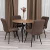 Стул Tetchair Medeo 25047 коричневый, велюр фото 16