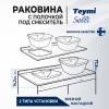 Раковина Teymi Solli T50205 белая, 43 см фото 4