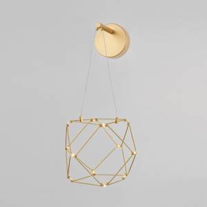 Настенный светодиодный светильник Eurosvet 90310/1 медь