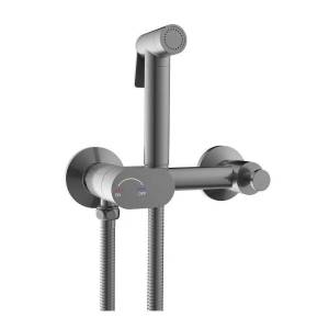 Гигиенический душ RGW Shower Panels 581408216-11 SP-216Gr brush, серый, со смесителем