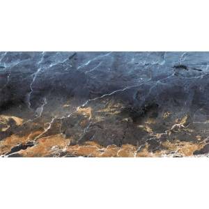 Керамогранит Usak Seramik Frankfurt Black Brown Polished 60x120