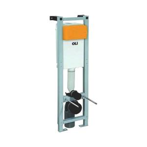 Система инсталляции для унитазов OLI Quadra 141945 пневматическая, крепления fast-fit