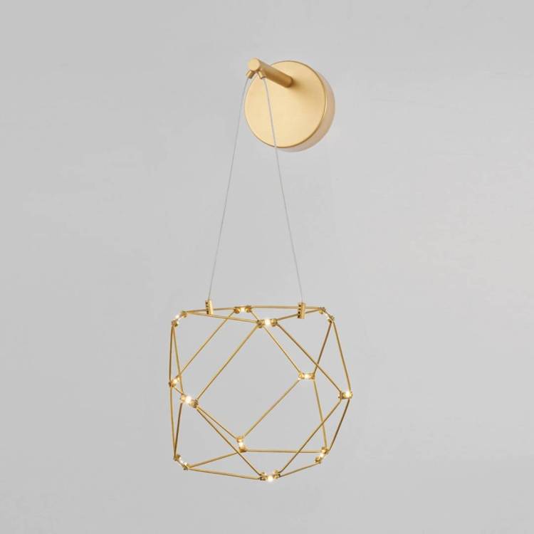 Настенный светодиодный светильник Eurosvet 90310/1 медь