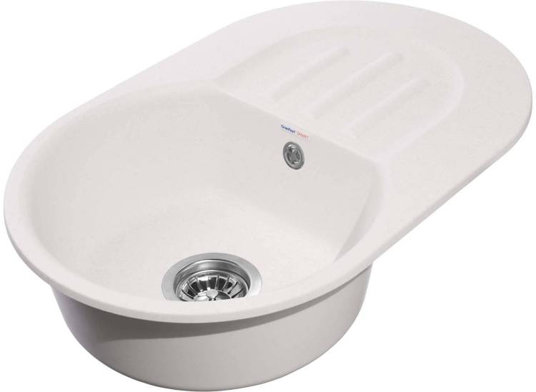 Мойка кухонная GranFest Smart 685L белый