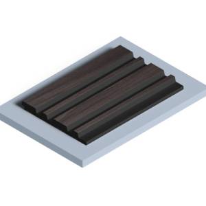 Декоративная панель Hiwood LV122 BR395K 270x1.2x12
