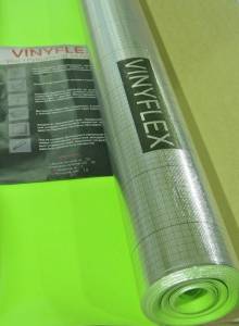 Подложка Vinyflex противоскользящая с пароизоляцией под LVT, SPC, WPC