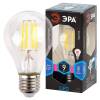Лампа светодиодная филаментная ЭРА E27 9W 4000K прозрачная F-LED A60-9W-840-E27 Б0043434 фото 4