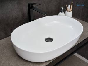 Раковина Gid Lago D1348 51204 белая, 61x41x13.5