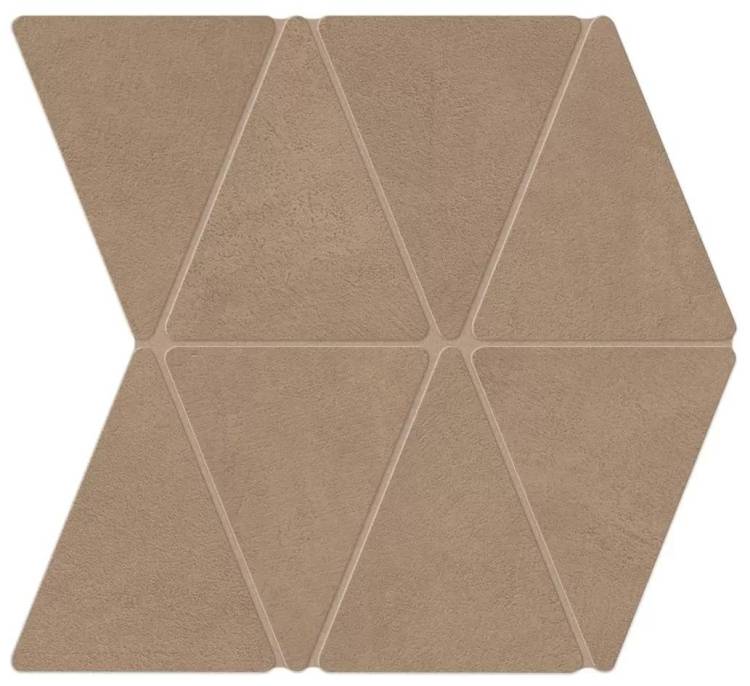 Мозаика Atlas Concorde Boost Natural A7CT Coral Mosaico Rhombus 33.8x36.7