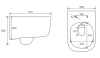 Комплект Grohe GRH939102510 Инсталляция для унитаза Grohe Rapid SL + Унитаз подвесной beWash Schutz безободковый, с сиденьем микролифт, черный матовый фото 4