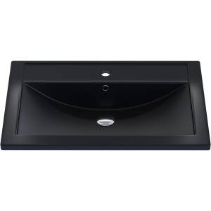 Раковина Uperwood Foster Quartz 291030035 черная матовая, космос, 70x45.5 Раковина Uperwood Foster Quartz 291030035 черная матовая, космос, 70x45.5