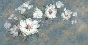 3D Фотообои Artegrafico «Старинный гобелен с нежными цветами» RC-016 акварель