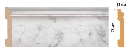 Плинтус DECOMASTER D005-79 240x1.3x7.9