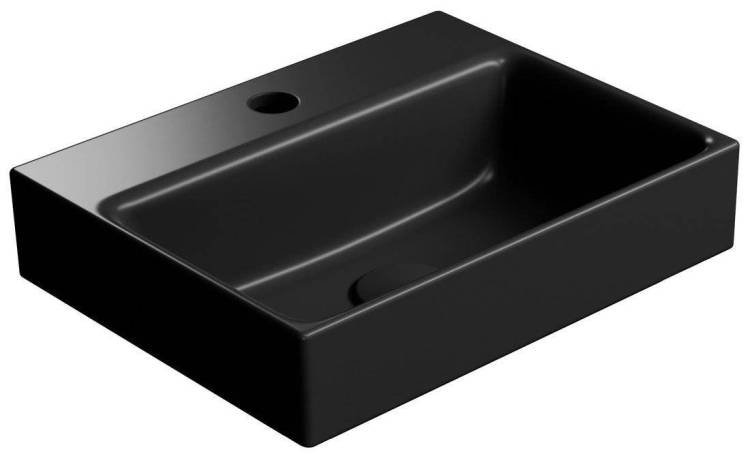 Раковина GSI Nubes 9684126 черный матовый, 40x32