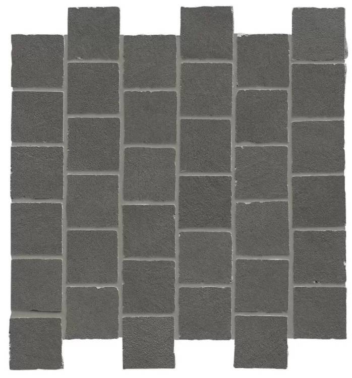 Мозаика Atlas Concorde Boost Natural A7CJ Coal Mosaico Tumbled 31x31