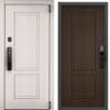 Входная стальная дверь Torex CYBER PRO PP 1744052 Лиственница белая (арт. ПВХ Лиственница белая)/ПВХ Дуб коньяк 2050x880
