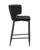 Стул полубарный Stool Group Матео MC110C HLR-66/HLR-13 edge DUAL черный фото 4