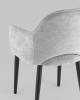 Набор из 2 стульев Stool Group Венера MC16-2 KD AT338-14 X2 светло-серый, шенилл фото 7