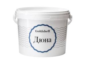 Перламутровая краска с песком Goldshell Дюна Серебро 2.5 л