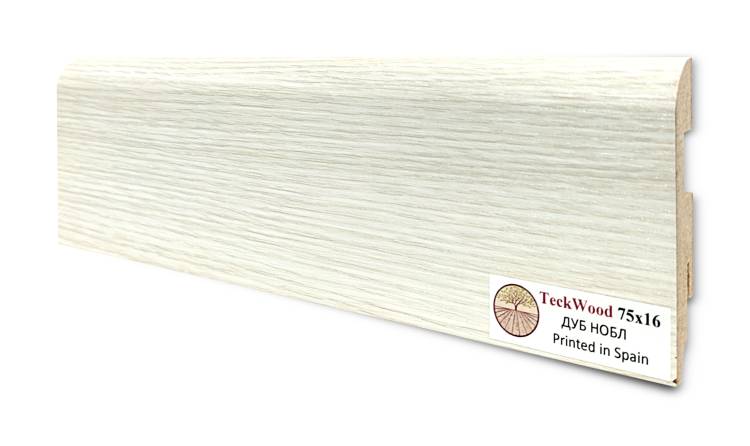 Плинтус Teckwood Цветной Дуб Нобл 2000x75x16