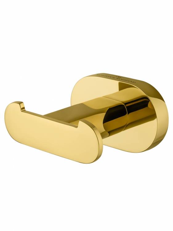 Крючок Wonzon & Woghand WW-8425-LG двойной, глянцевое золото