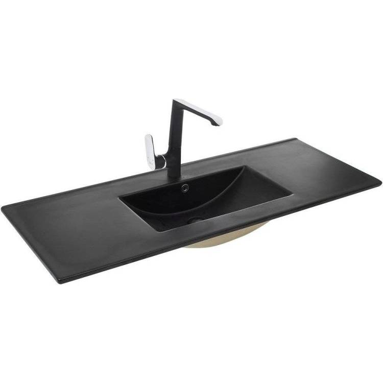 Раковина Weltwasser WW Deilbach 10000005569 7506-120 120 см, черная матовая