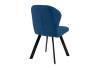 Стул Дик DikLine 339 00-00073499 поворотный B8 Blue, ножки черные фото 3