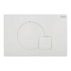 Кнопка смыва Black&White WPI-09521 24.4x16.2 Glossy Ivory
