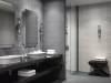 Керамическая плитка Kerama Marazzi Гренель 13051TR серый темный матовый обрезной 30x89.5x0.9 фото 3