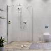 Душевой уголок Wasserkraft Aller 10H06LWHITE профиль хром, белый, стекло прозрачное, 120x80x200 фото 2