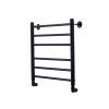 Полотенцесушитель водяной Comfysan Luce 013387 W-6 60/50 черный матовый