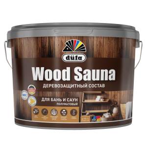Лак для бань и саун Dufa Wood Sauna 2.5 л