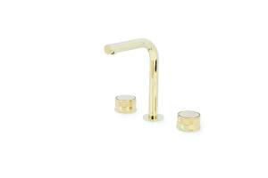 Смеситель для раковины Boheme Prestige 152-G-PR золото